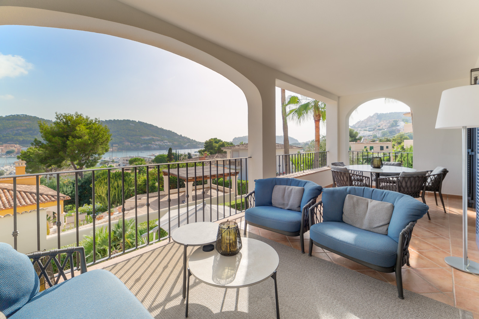 Puerto Andratx: Luxury duplex apartment with beautiful harbour views