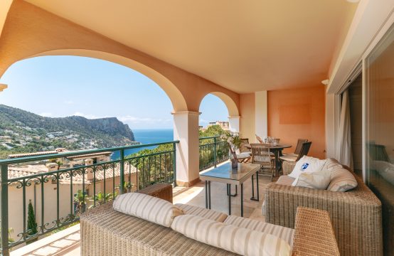 RENTAL! Port Andratx: Top sea view apartment in a privileged location